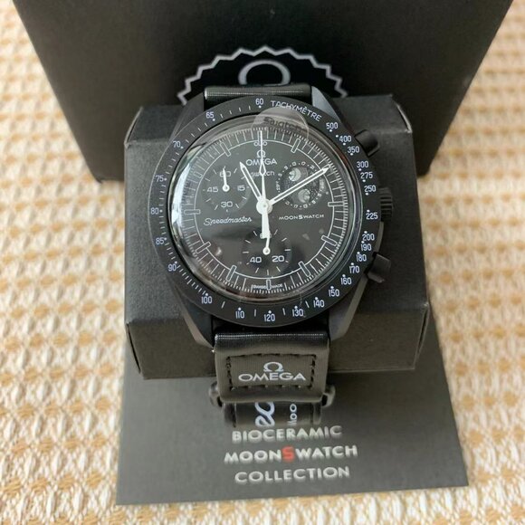 Swatch x Omega Moonswatch Bioceramic Watch - Black